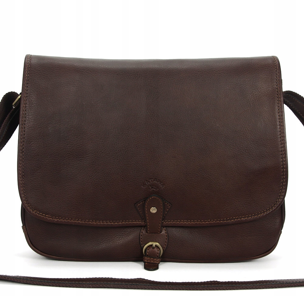 TORBA LISTONOSZKA RAPORTÓWKA SZLACHETNA SKÓRA Płeć uniseks