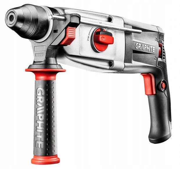 GRAPHITE MŁOTOWIERTARKA MŁOT UDAROWY WIERTARKA 4-FUNKCJE 900W SDS+ 58G528 Marka Graphite
