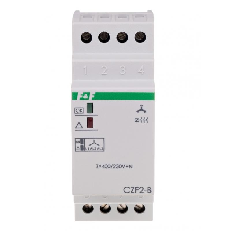 F&f Czujnik zaniku faz z kontrolą stycznika CZF-2B