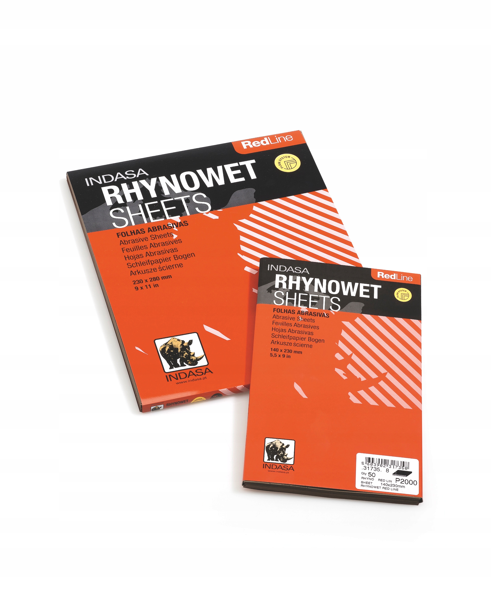 PAPIER ŚCIERNY WODNY INDASA RED LINE P1000 1 SZT Marka Indasa