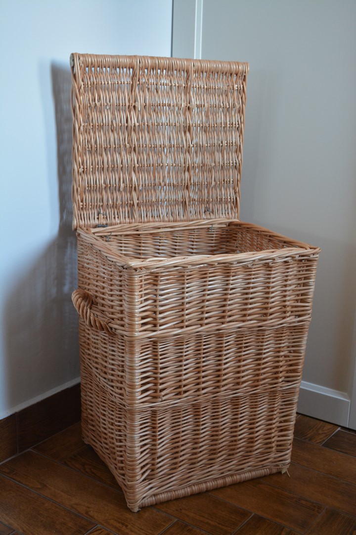 KOSZ WIKLINOWY KWADRATOWY POJEMNY SCHOWEK Marka inna