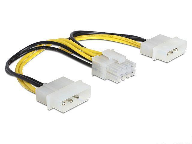 Удлинитель питания ATX 8pin 12V 2x Molex 4pin купить в Украине купить ...