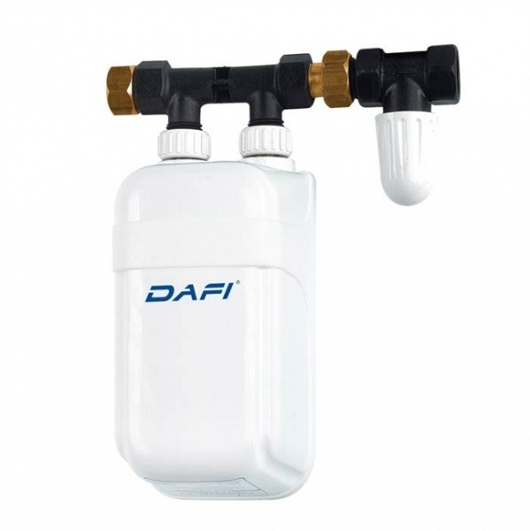 Przepływowy ogrzewacz wody Dafi z przyłączem 4,5kW