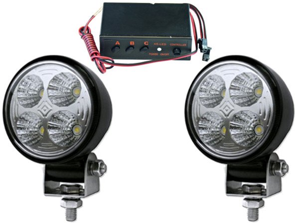 2 12W - Набор ламп драйвер мигающий член самые мощные