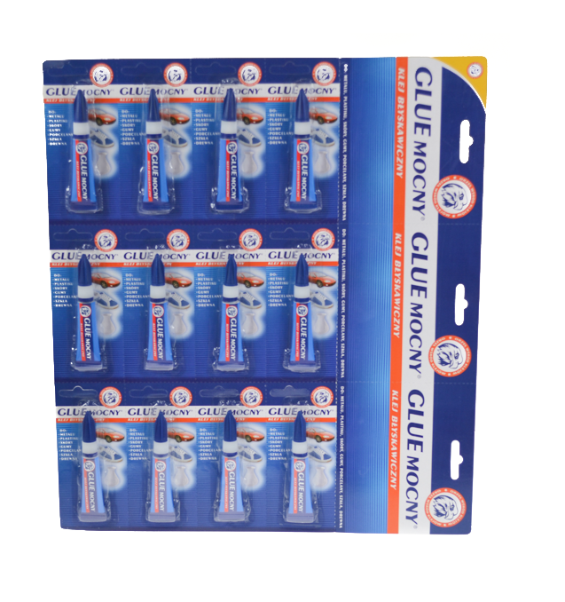 

Klej Glue Mocny 2g 12 szt