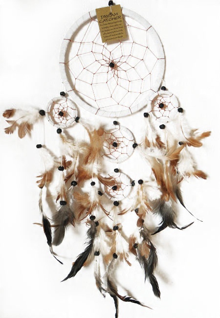 

Dream Catcher Łapacz Snów 3kolory Biały śr.11,5cm