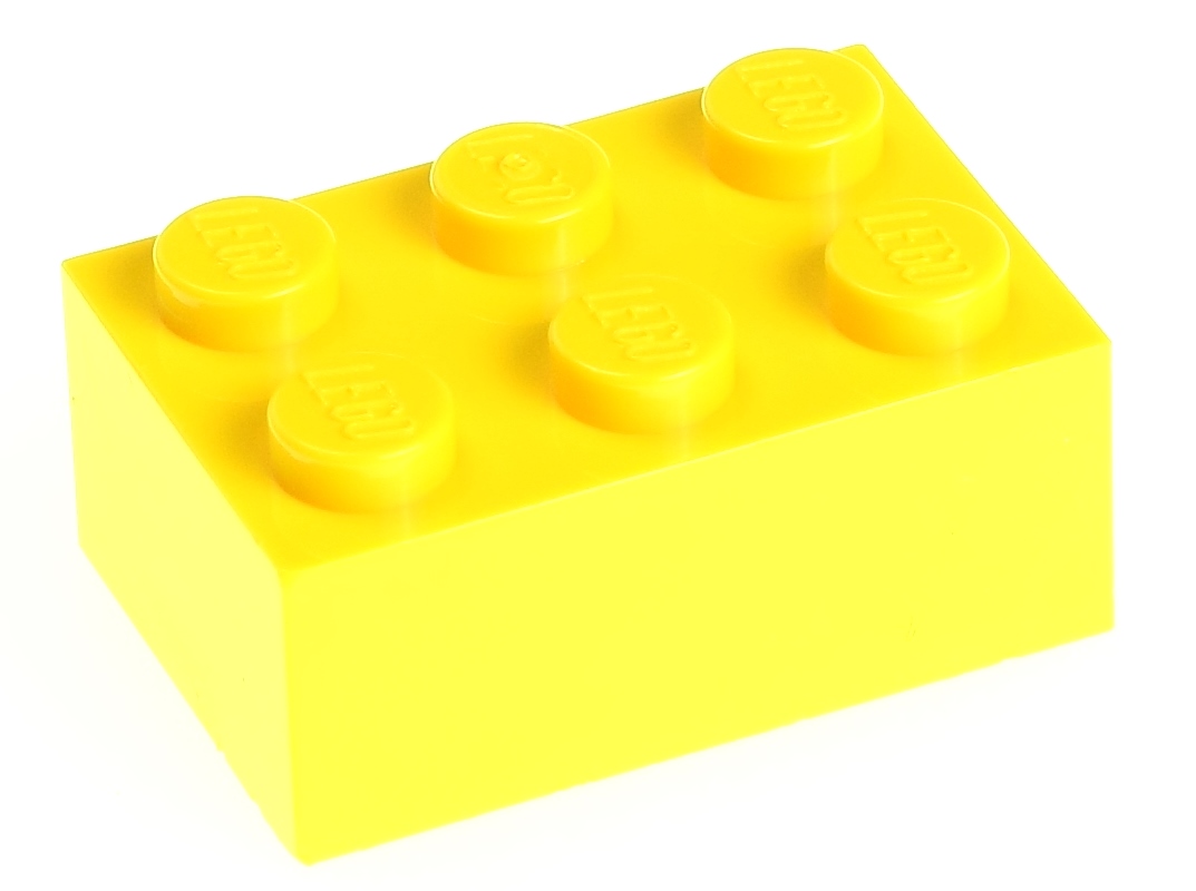 Klocek Do Rozdzielania Klocków Lego LEGO Klocek zwykły 2x3 3002 żółty - 2 szt. 7205823611 - Allegro.pl