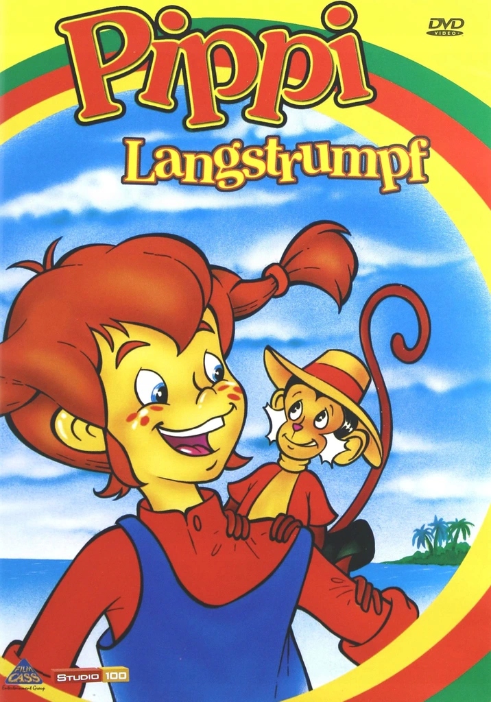 Pippi Langstrumpf Animowany DVD Folia