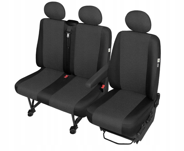 Poťahy na sedadlá 1+2 Ford Transit 2006-2013