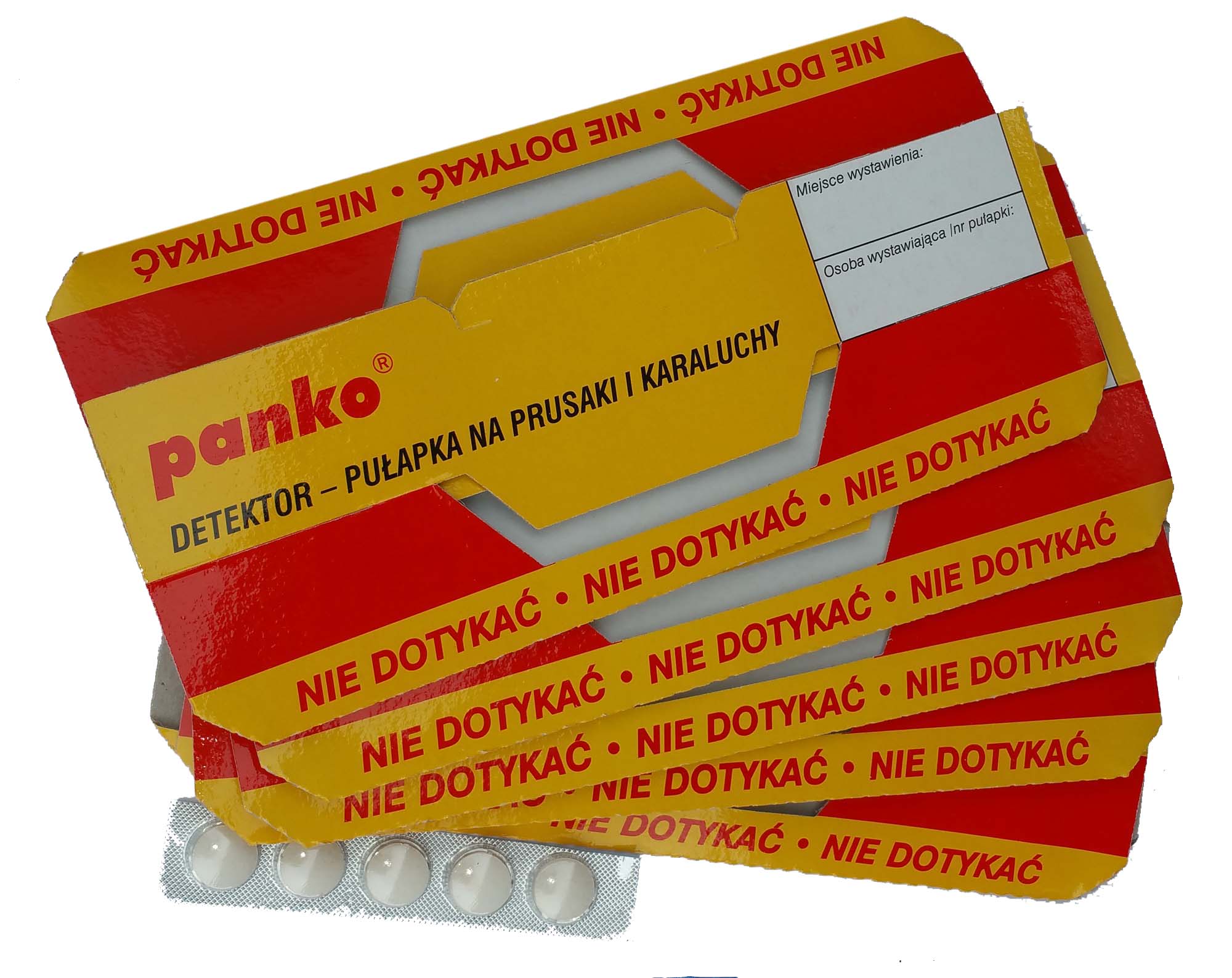 

Pułapka klejowa na karaluchy prusaki 5szt lepowa