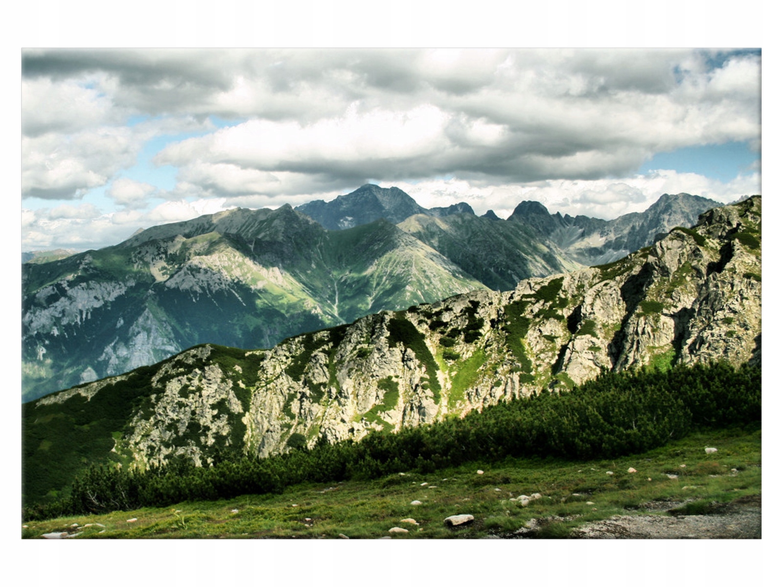

Obraz Tatry 60x40 kamienie kamień do salonu
