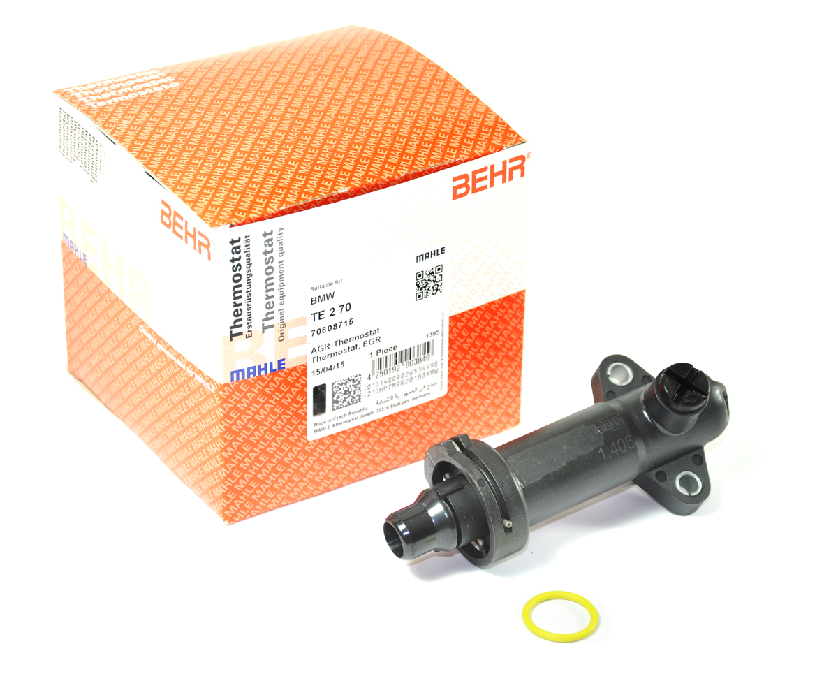 ТЕРМОСТАТ ЕГР BMW 5 E3920d25d30d +УПЛОТНИТЕЛЬНОЕ КОЛЬЦО OE