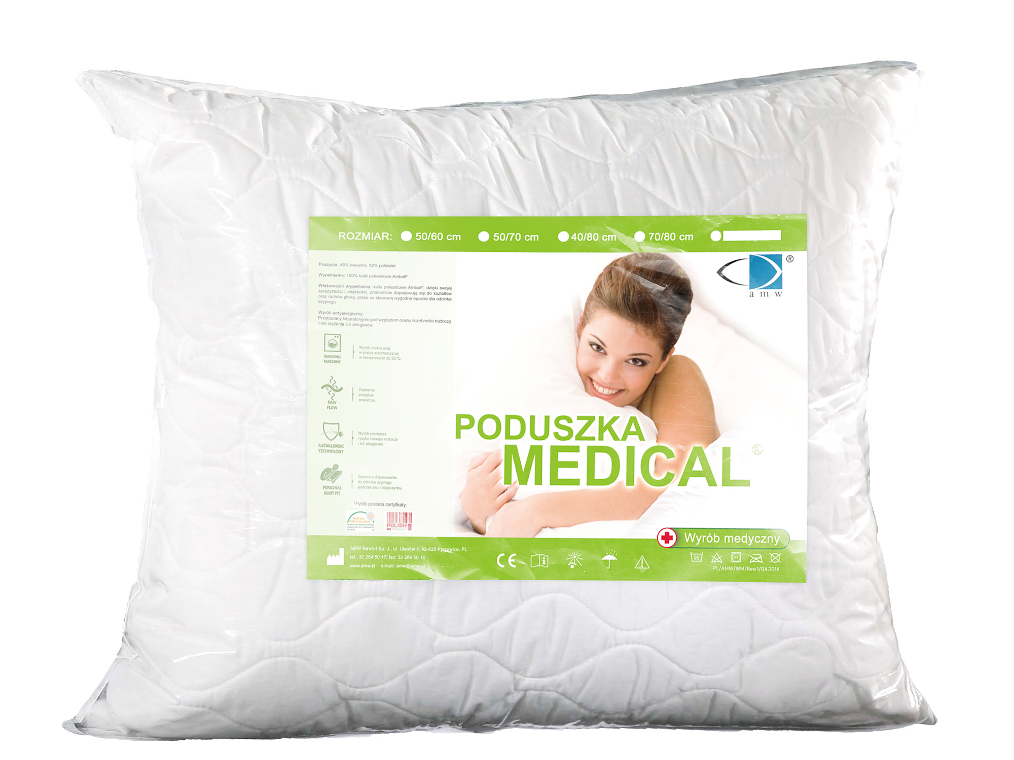 

Poduszka Antyalergiczna 60x70 Medical Dla Dzieci