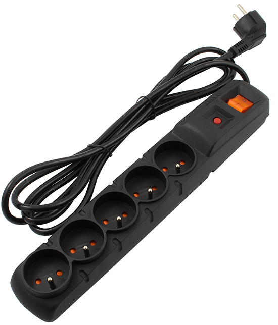 PRZEDŁUŻACZ LISTWA ANTYPRZEPIECIOWA 5 GNIAZD 1.5m Marka Acar