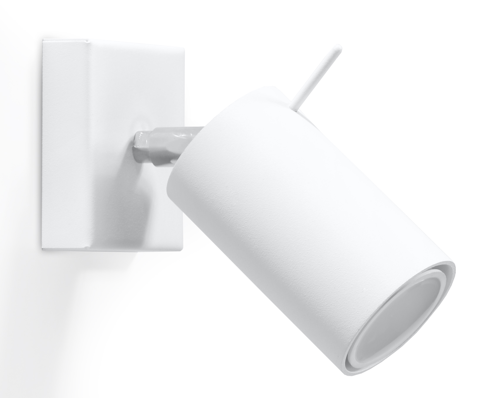 Lampa Led Kinkiet Na Ścianę Rullo 1-PUNKTOWY Biały Aluminium Ruchomy Klosz