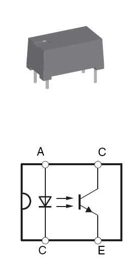 [STcs] CNY64B pojedyńczy transoptor CNY64 B