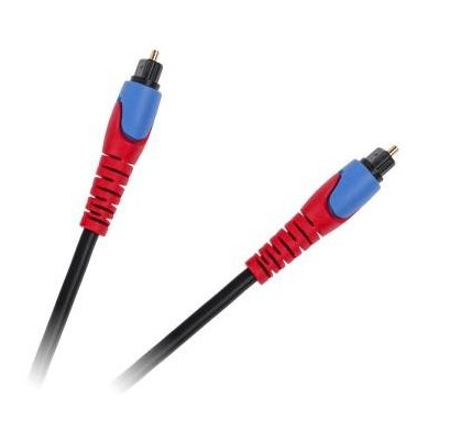 

Kabel Przewód Optyczny 1,5m Toslink Cabletech