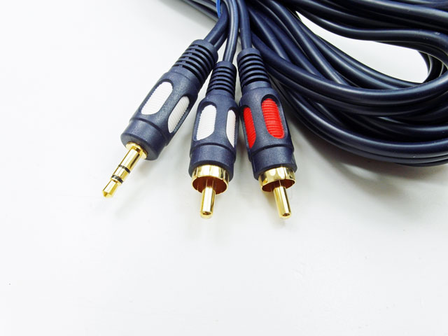 

Vitalco kabel przewód jack 3,5/ 2 rca chinch 15,0m