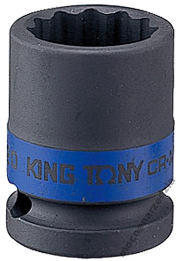 

Nasadka udarowa krótka 1/2'' 19mm 12-kąt King Tony