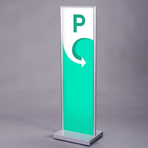 Zewnętrzny totem reklamowy TOP 5 Grubość 30 cm