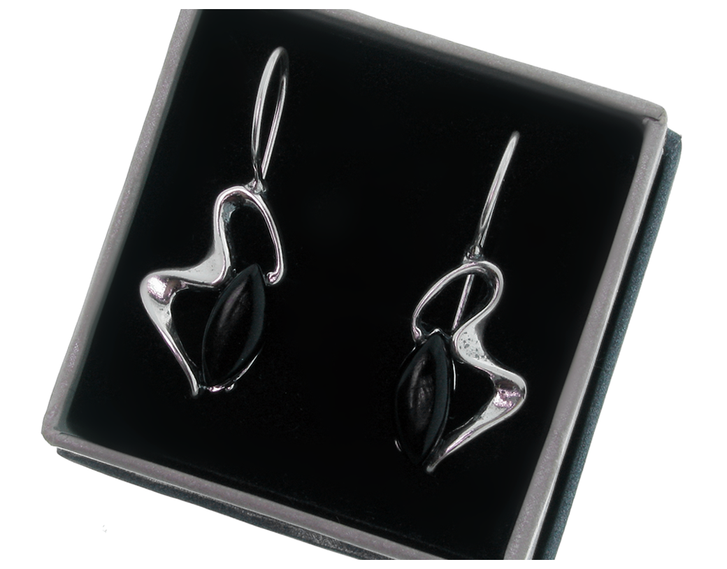 

Kolczyki Kamieniem Onyks Srebrne Bigiel Srebro 925