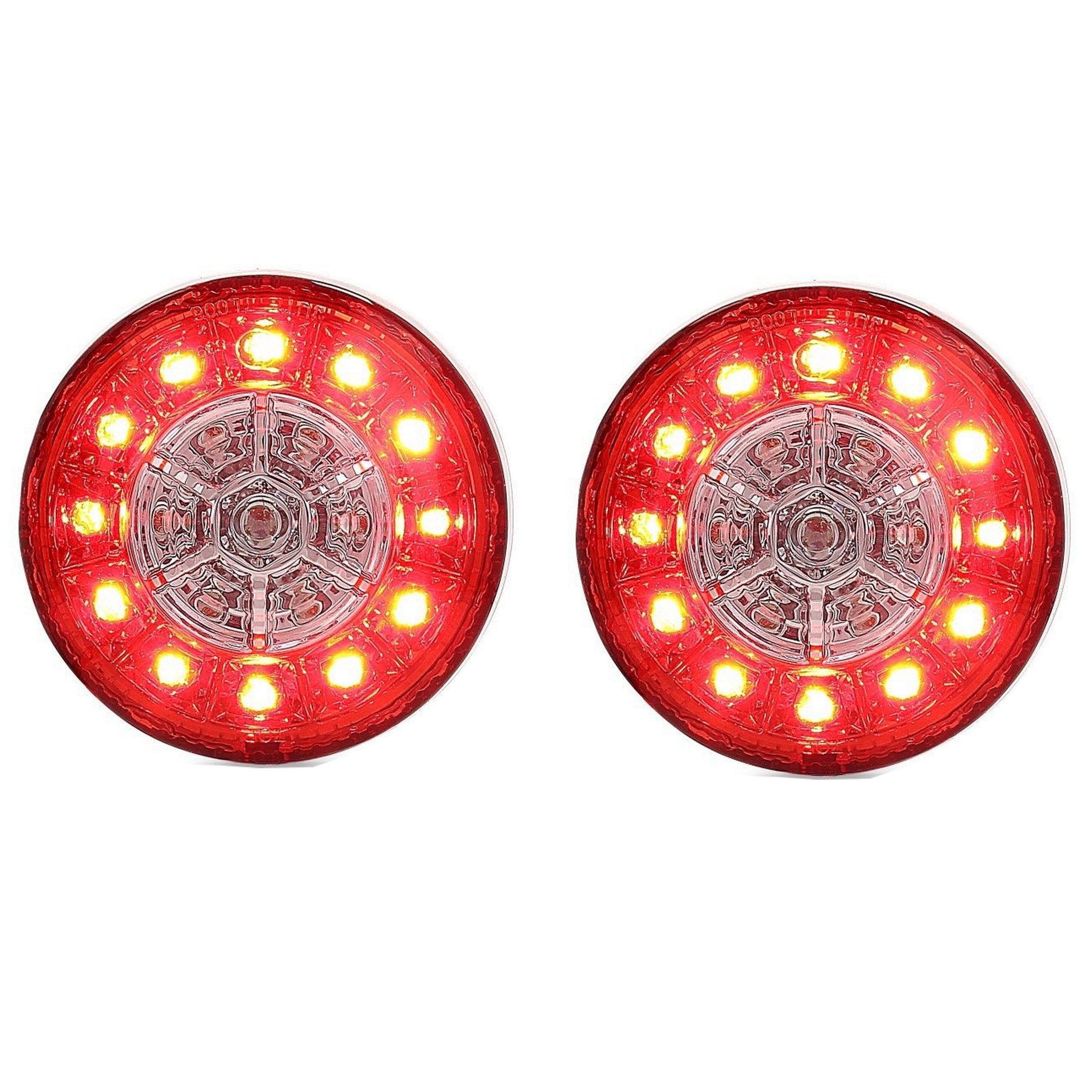 254-030 - LED червей. + Св. позиции + ham custom Harley HD