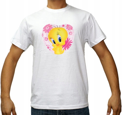 

L Koszulka Ms. Tweety Twety Koszulki T-shirt Wzory