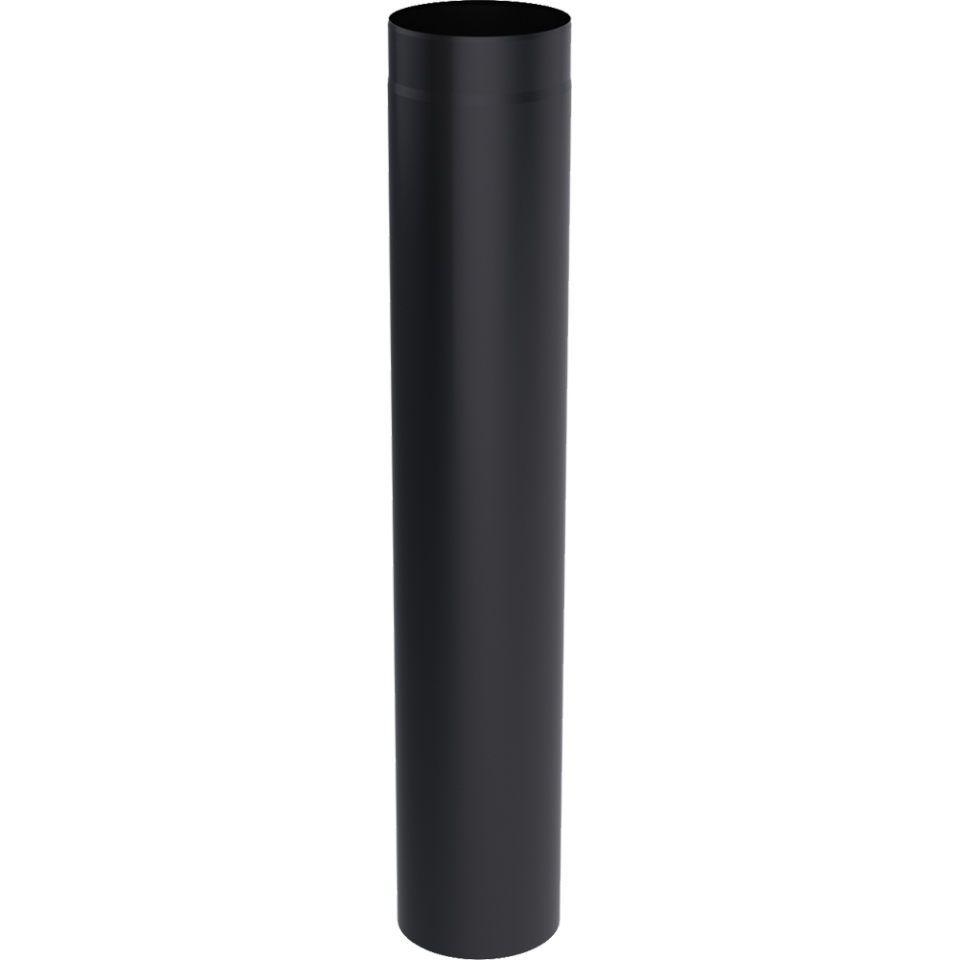 

rura stalowa spalinowa czarna 180mm 1m do kominka