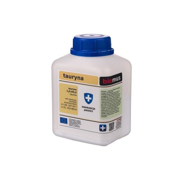 

Tauryna czysta 100% proszek bez domieszek 500g
