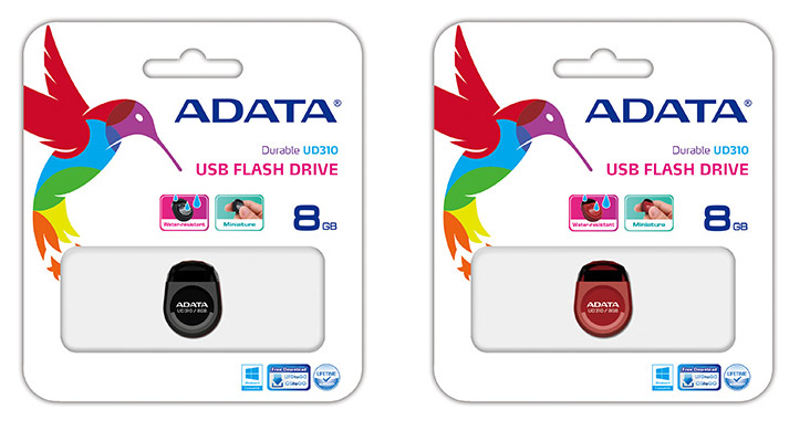

Mini Pendrive Adata UD310 8GB Wodoodporny USB2.0