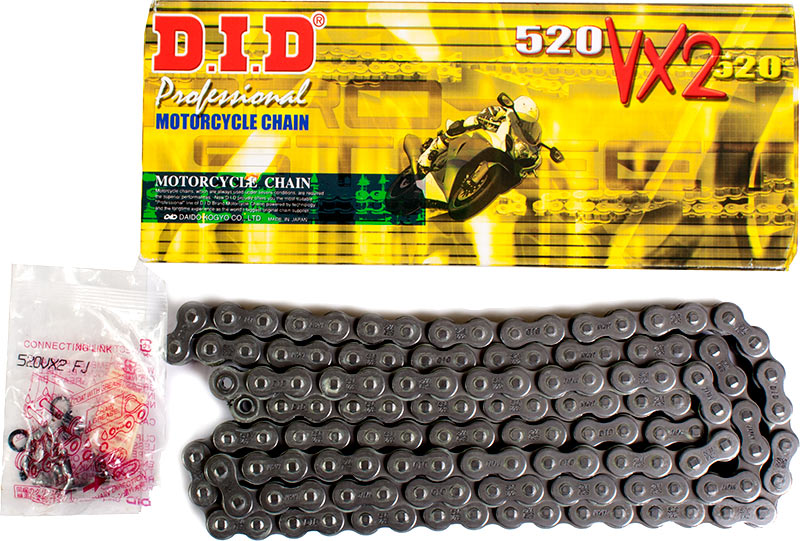 Reťaz DID 520 VX3 X-ring Ktm Exc-f Exc-r 250 350 118OG