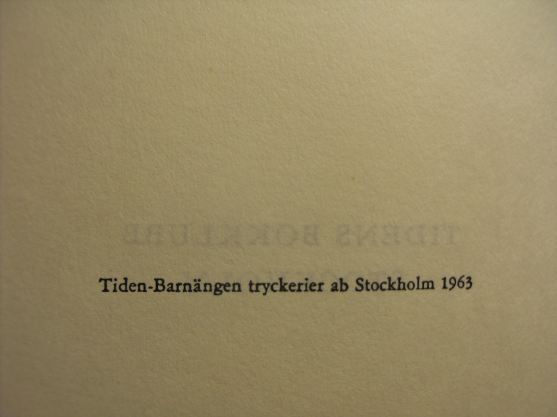 LANGT BORT HARIFRAN TORA DAHL SZWECJA 1963 Nośnik książka papierowa