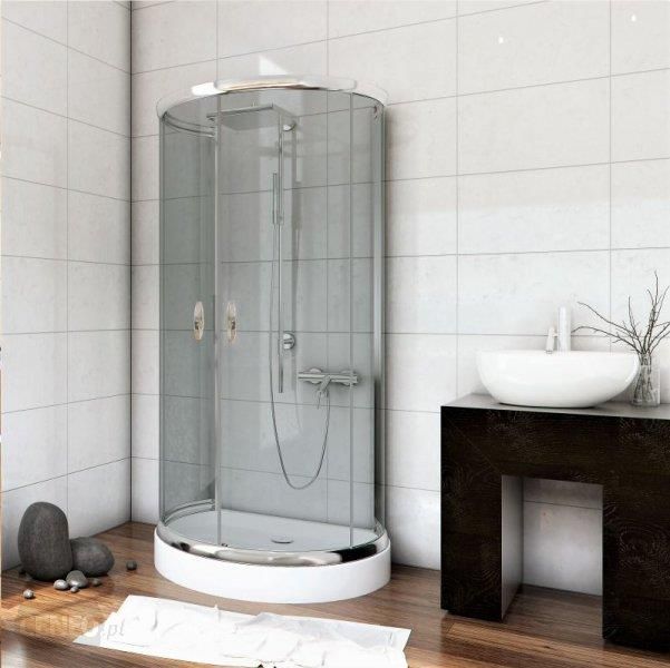 

Przyścienna kabina Easy Clean 100x80 brodzik syfon