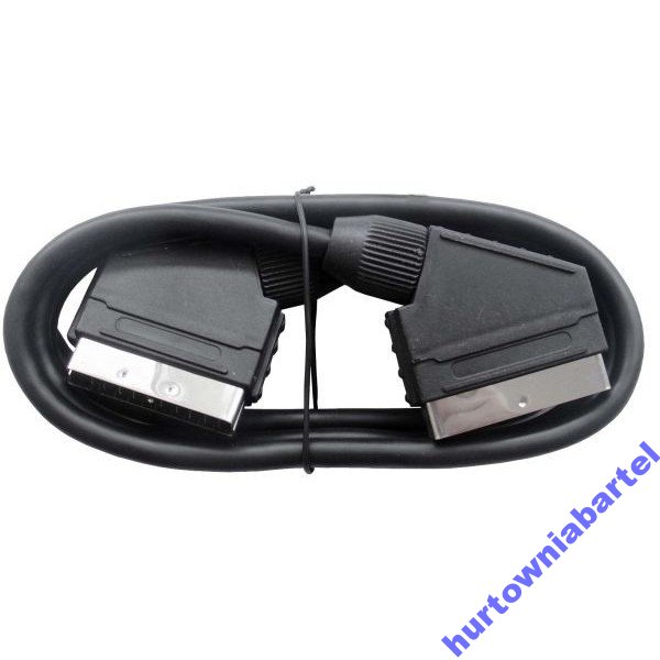 

Kabel połączeniowy Euro/euro 1,5m, 21PIN (scart)