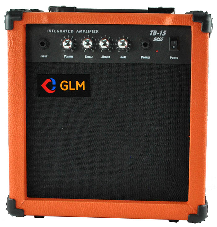 Bass zosilňovač - na gitaru Combo GLM TB-15W
