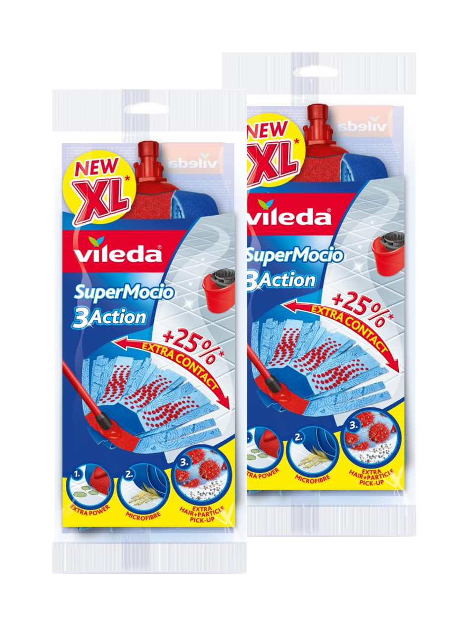 

Wkład mopa Vileda Super Mocio 3Action Velour 2 szt