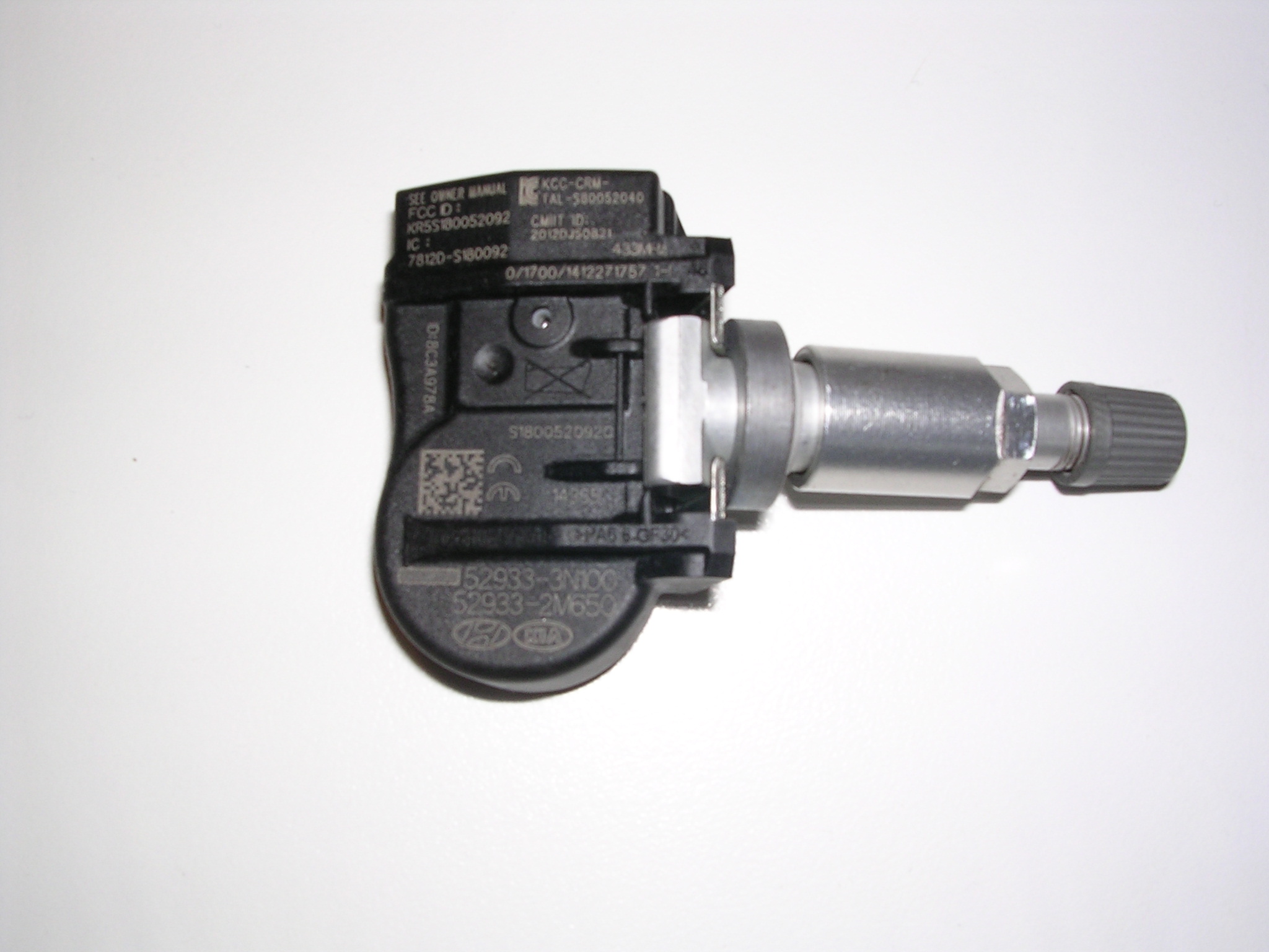 Как снять датчик давления в шинах с диска хендай санта фе 2019 - 85 фото