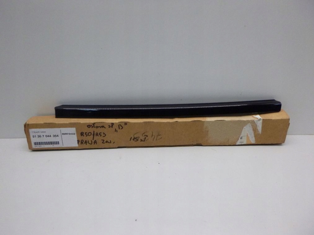 MINI R50 R53 decorative trim SLUPKA B right
