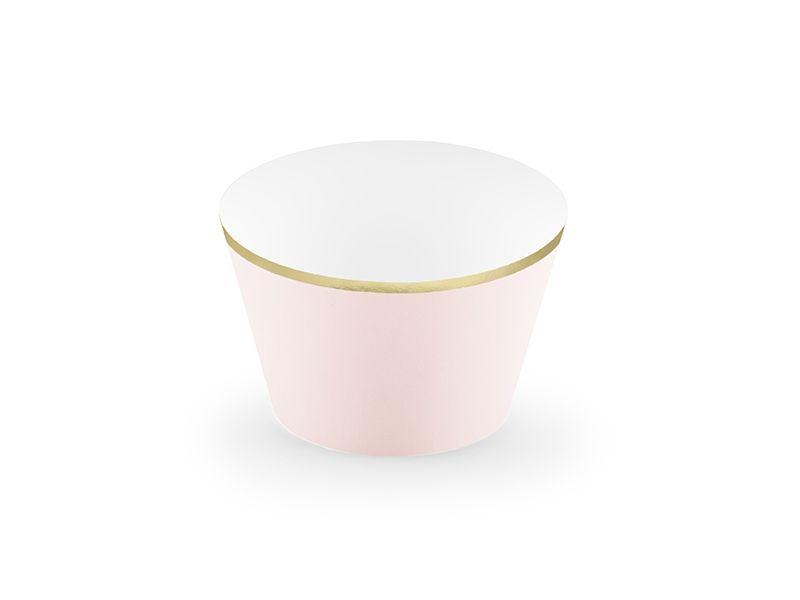 

Papilotki Owijki na Muffinki Jasnoróżowe Elegant B