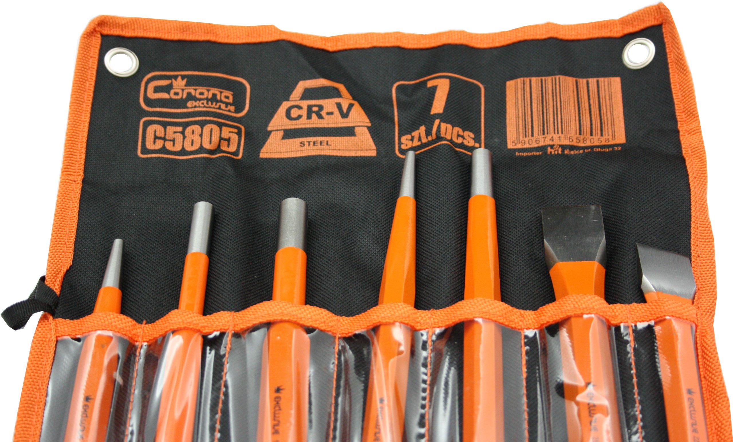 CORONA C5805 ZESTAW PRZEBIJAKOW I PRZECINAKOW 7EL Producent code C5805