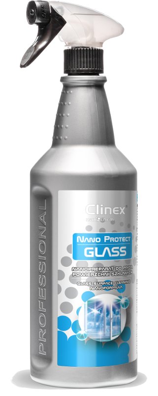 

Clinex Nano Glass płyn do mycia szyb Bez Smug!