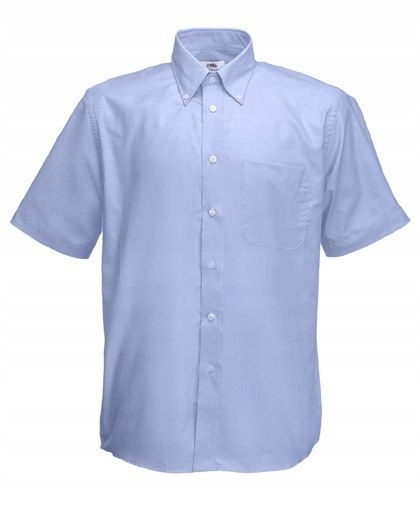 

Men Oxford Short Sleeve Shirt Oxford Blue XXL