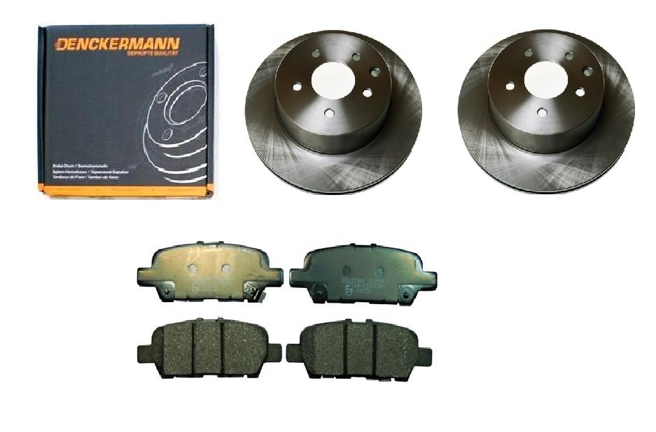 Kotouče Nissan Juke F15 2010- Zadní 291 mm Sada.