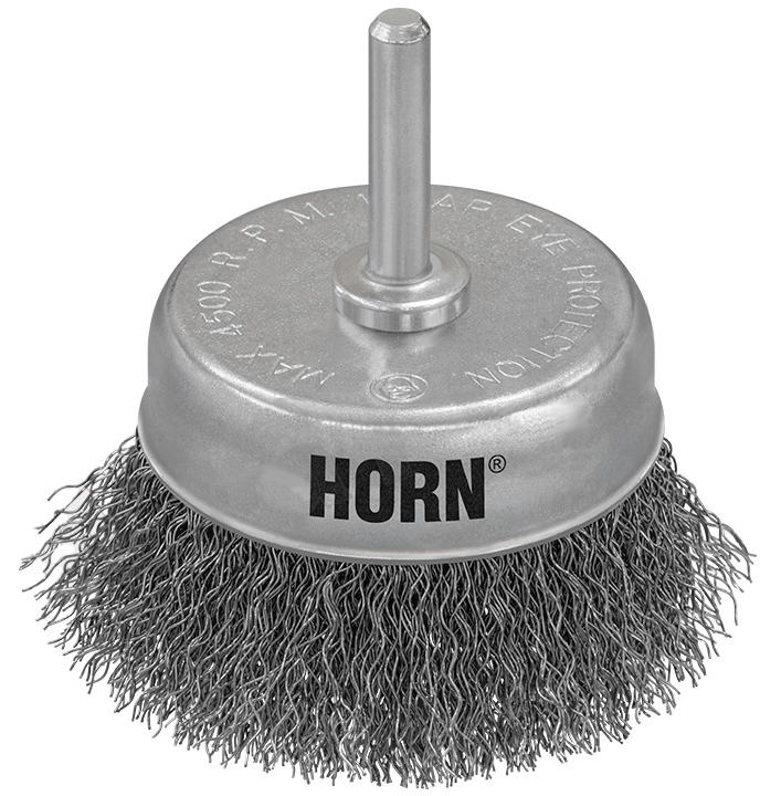 SZCZOTKA NA WIERTARKĘ 75 MM DRUCIANA DOCZOŁOWA