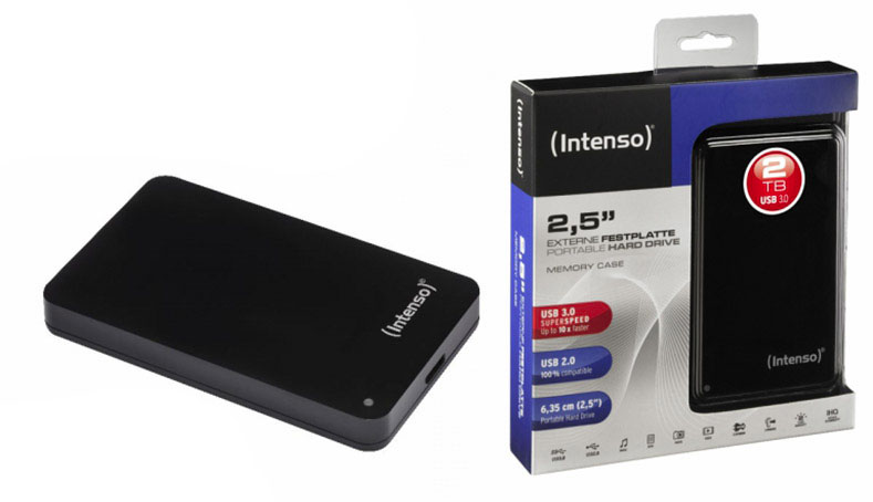 

Dysk przenośny zewnętrzny Intenso 2,5 2TB Usb 3.0