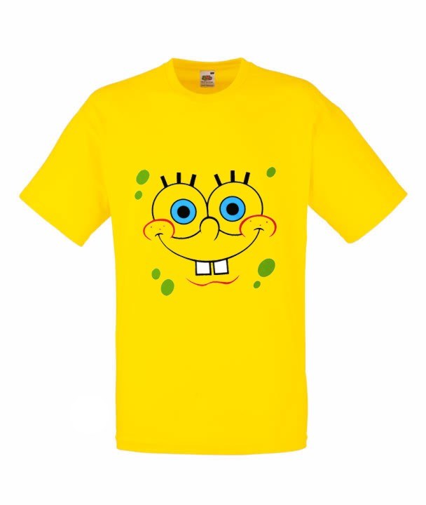 

Koszulka Męska SpongeBob Kanciastoporty