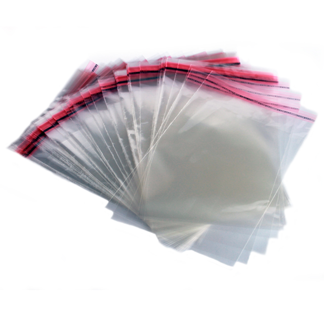

Torebki Foliowe 20x20+5 Z Taśmą Klejącą 100SZT