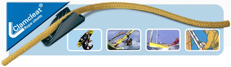 Knaga rowkowa CLAMCLEAT CL274 / na linę 1- 4 mm Długość 1 mm