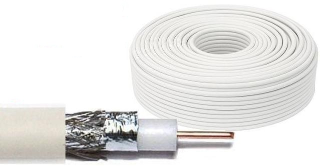 

Kabel Koncentryczny RG6 Antenowy RG-6 Krążek 50m