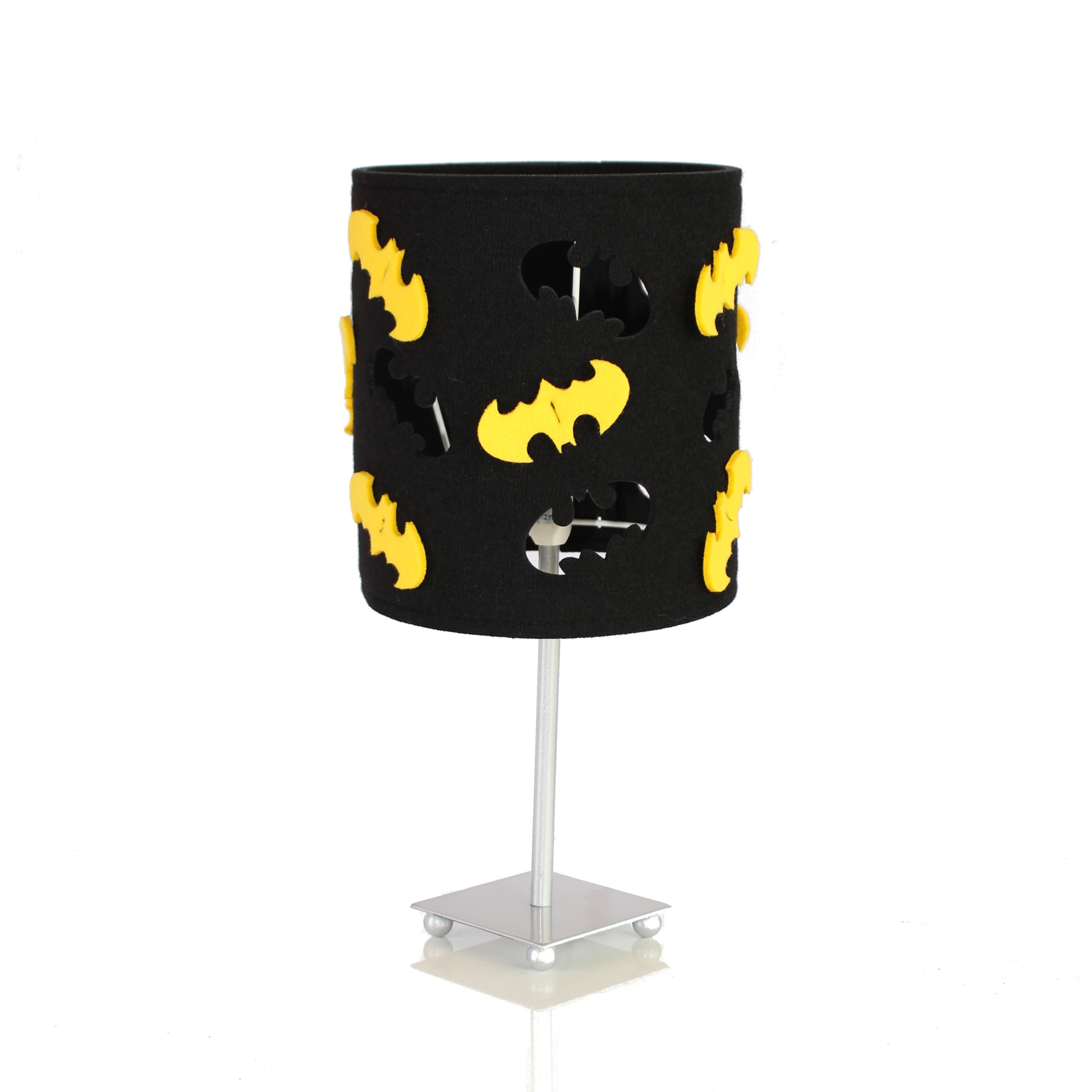 Detská nočná lampa LED Batman čierna